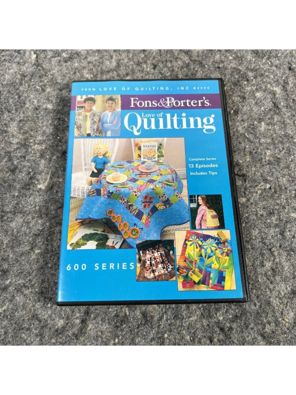 Fons & Porter's Love of Quilting: 600 Series (DVD, 2-Disc Set)